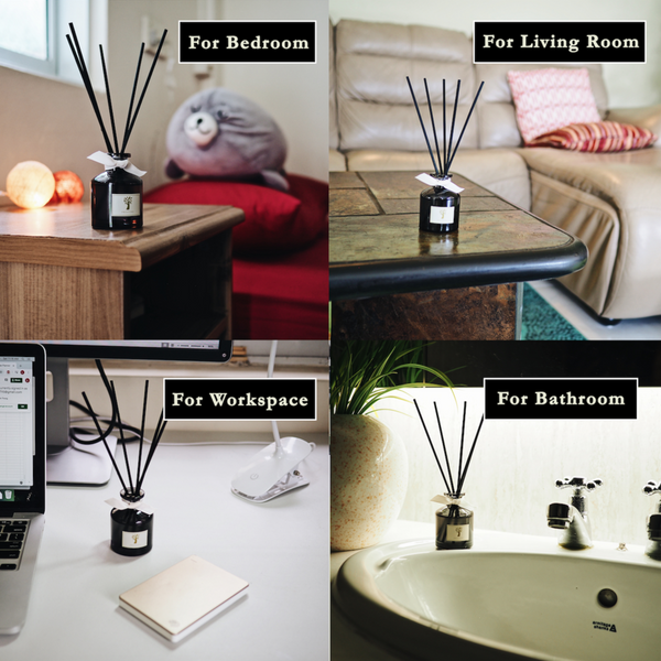 White Freesia Reed Diffuser